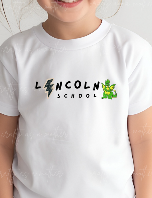 Lincoln School Lightning Bolt - Youth