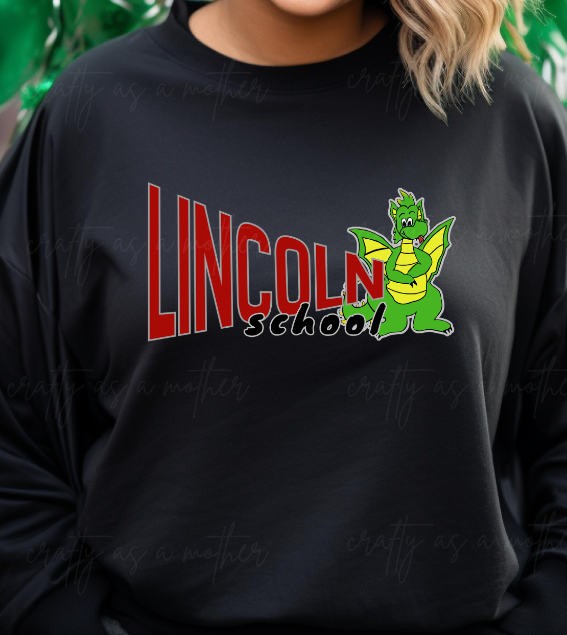 Lincoln School Warped Font - Adult