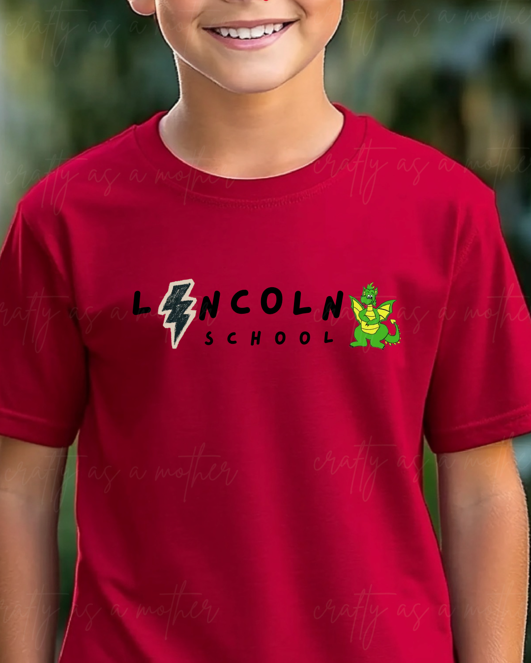 Lincoln School Lightning Bolt - Youth