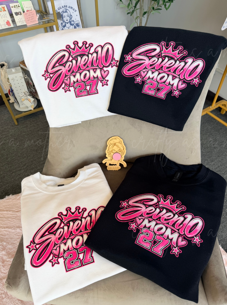 Seven10 Mom Apparel with Customization